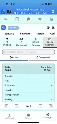 Completed Dashboard